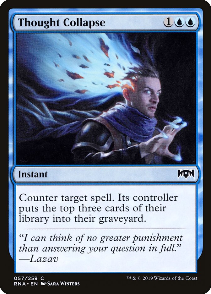 Thought Collapse [Ravnica Allegiance] | I Want That Stuff Brandon