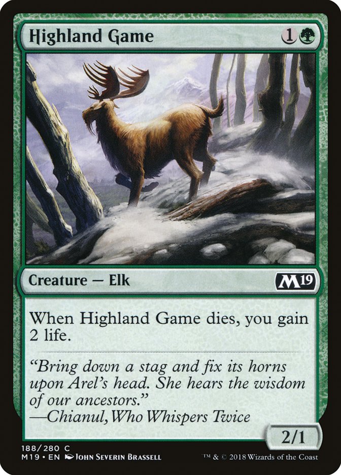 Highland Game [Core Set 2019] | I Want That Stuff Brandon