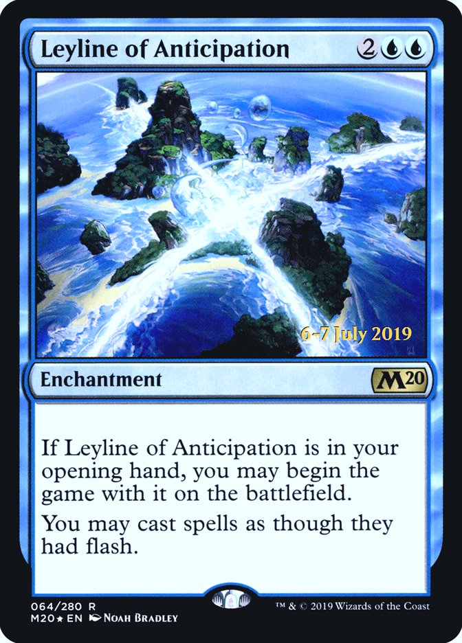 Leyline of Anticipation [Core Set 2020 Prerelease Promos] | I Want That Stuff Brandon
