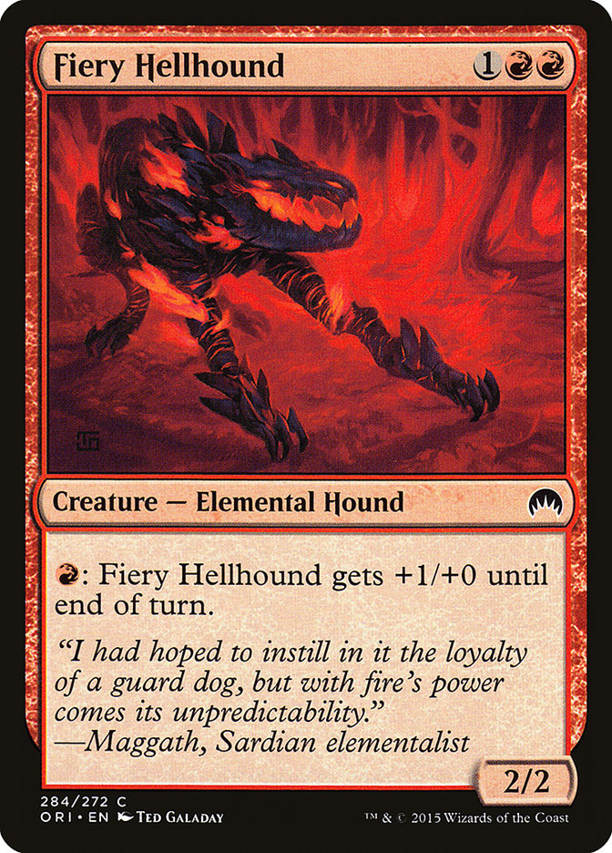 Fiery Hellhound [Magic Origins] | I Want That Stuff Brandon