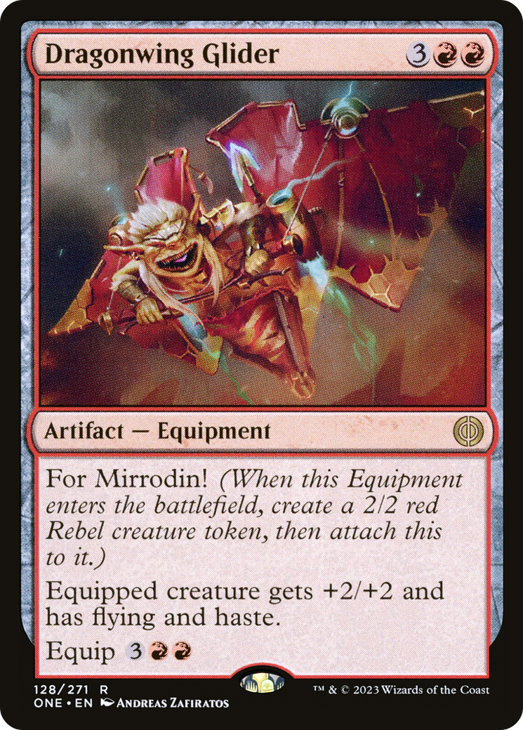 Dragonwing Glider [Phyrexia: All Will Be One] | I Want That Stuff Brandon