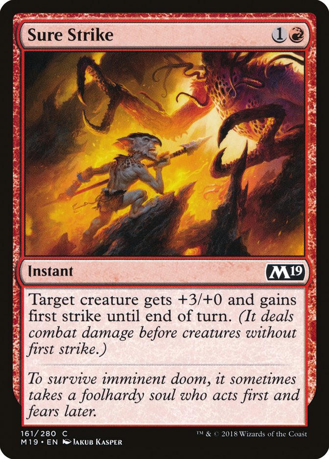 Sure Strike [Core Set 2019] | I Want That Stuff Brandon