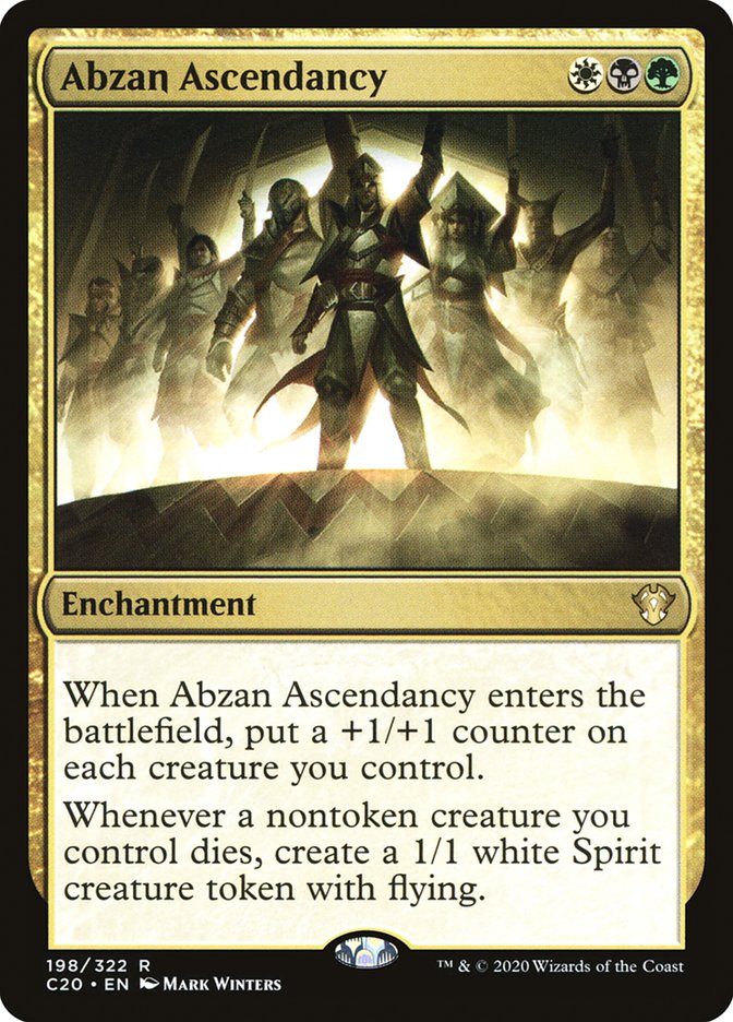 Abzan Ascendancy [Commander 2020] | I Want That Stuff Brandon