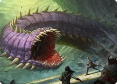 Purple Worm Art Card [Dungeons & Dragons: Adventures in the Forgotten Realms Art Series] | I Want That Stuff Brandon