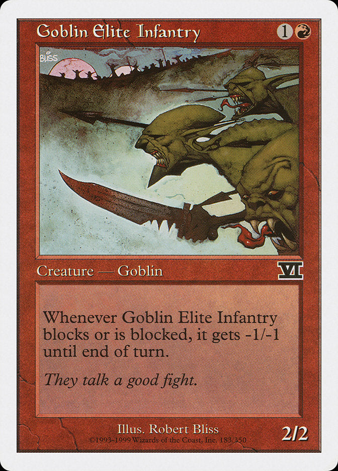 Goblin Elite Infantry [Classic Sixth Edition] | I Want That Stuff Brandon