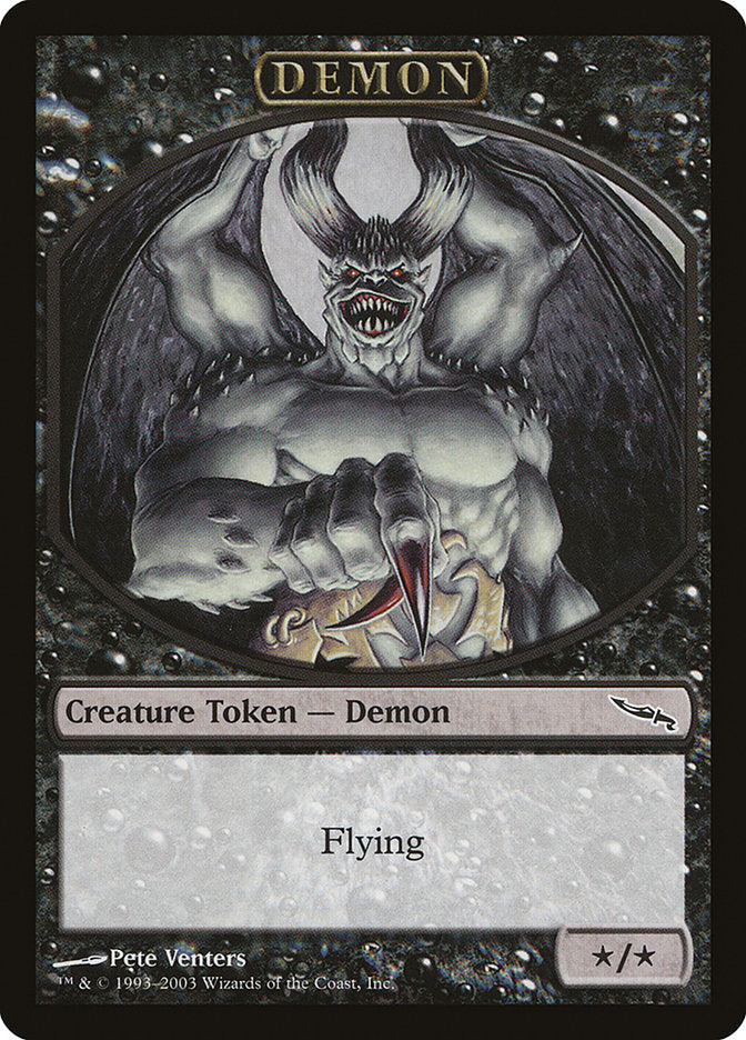 Demon Token [Magic Player Rewards 2003] | I Want That Stuff Brandon