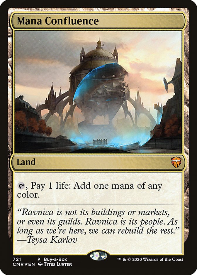 Mana Confluence (Buy-A-Box) [Commander Legends Promos] | I Want That Stuff Brandon