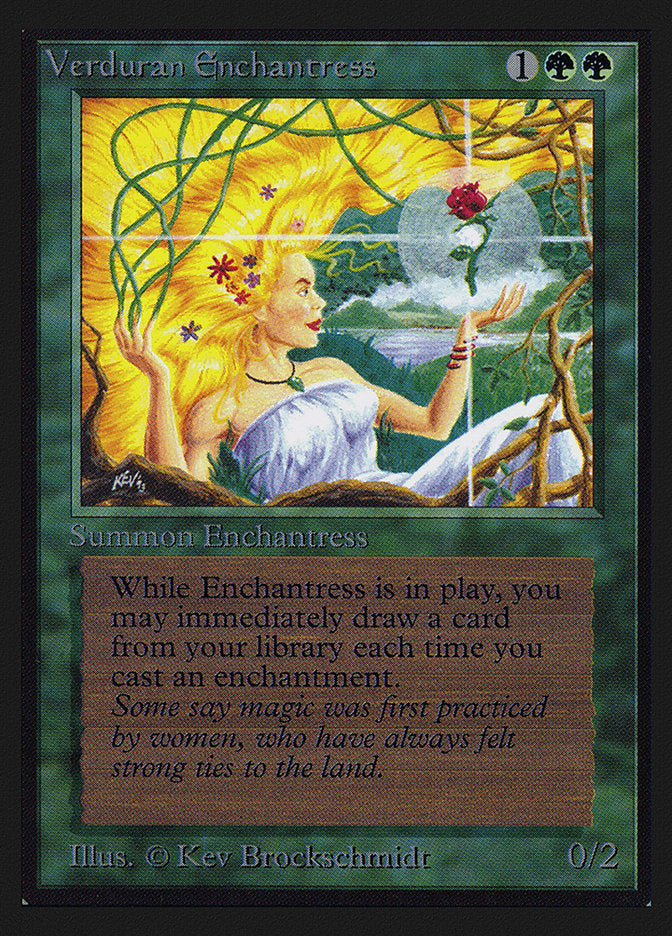 Verduran Enchantress [International Collectors' Edition] | I Want That Stuff Brandon