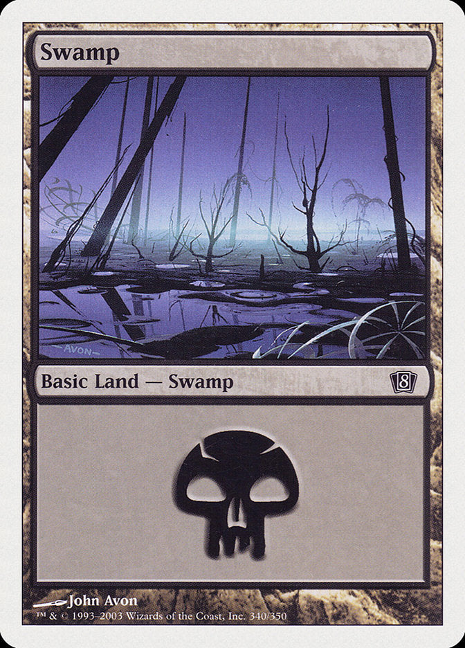 Swamp (340) [Eighth Edition] | I Want That Stuff Brandon