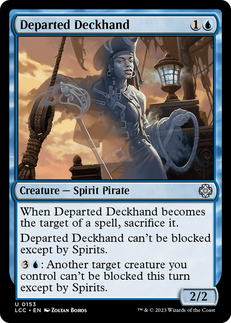 Departed Deckhand [The Lost Caverns of Ixalan Commander] | I Want That Stuff Brandon