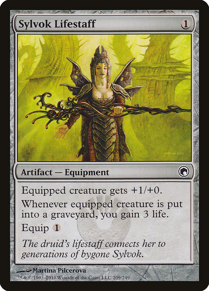 Sylvok Lifestaff [Scars of Mirrodin] | I Want That Stuff Brandon