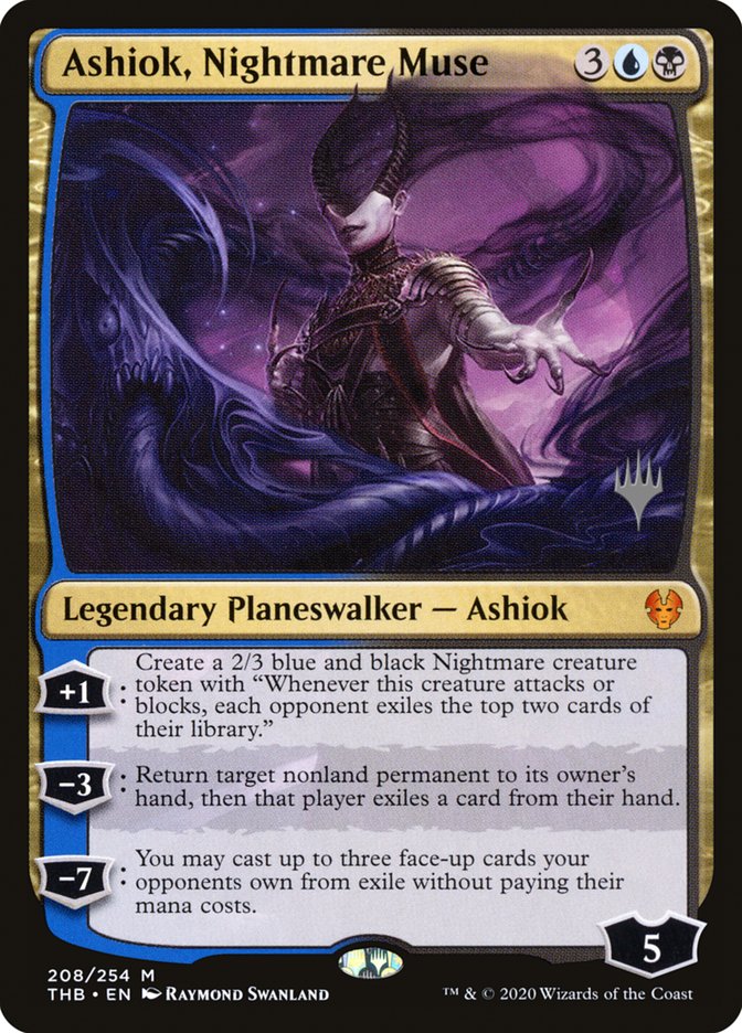 Ashiok, Nightmare Muse (Promo Pack) [Theros Beyond Death Promos] | I Want That Stuff Brandon