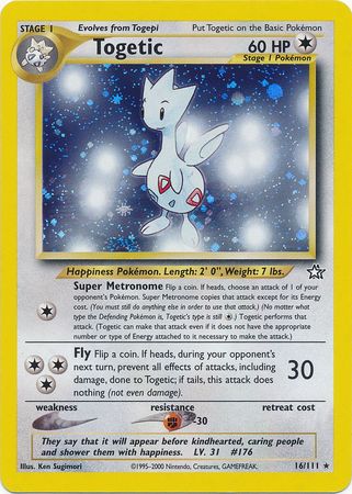 Togetic (16/111) [Neo Genesis Unlimited] | I Want That Stuff Brandon