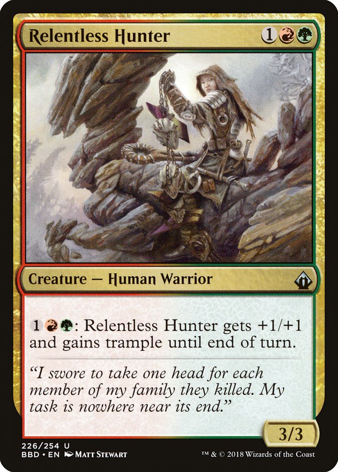 Relentless Hunter [Battlebond] | I Want That Stuff Brandon