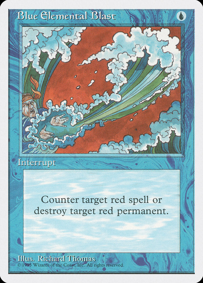 Blue Elemental Blast [Fourth Edition] | I Want That Stuff Brandon