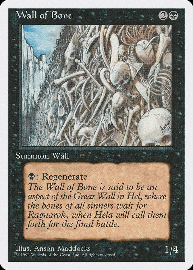Wall of Bone [Introductory Two-Player Set] | I Want That Stuff Brandon