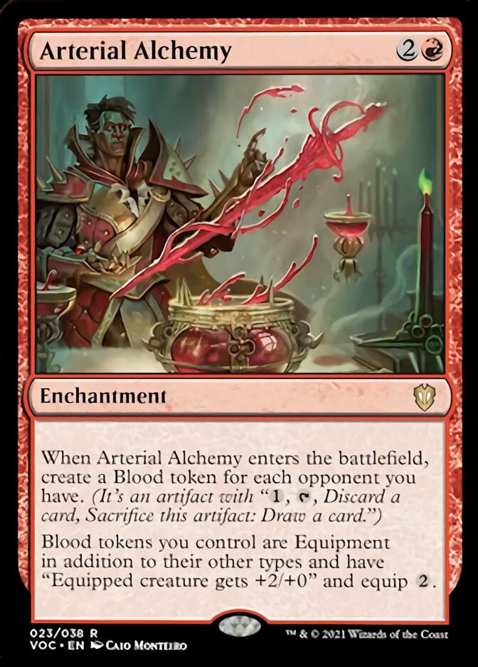 Arterial Alchemy [Innistrad: Crimson Vow Commander] | I Want That Stuff Brandon