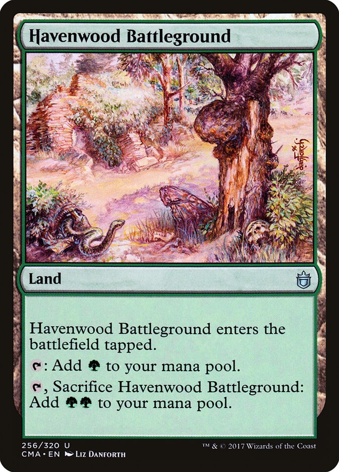 Havenwood Battleground [Commander Anthology] | I Want That Stuff Brandon