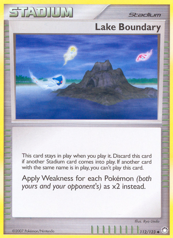 Lake Boundary (112/123) [Diamond & Pearl: Mysterious Treasures] | I Want That Stuff Brandon
