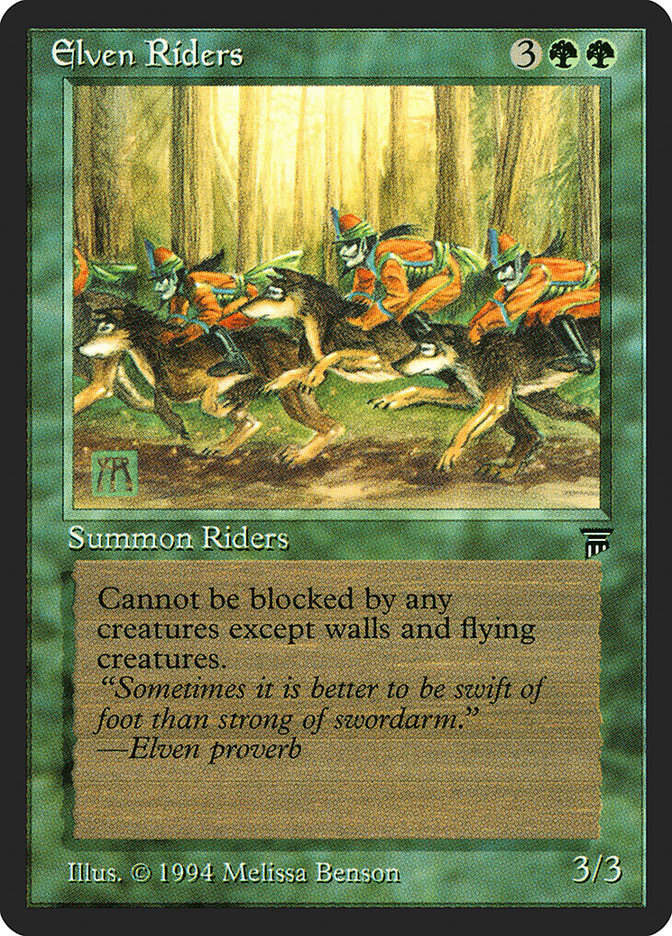 Elven Riders [Legends] | I Want That Stuff Brandon
