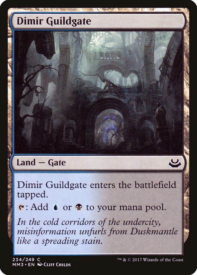 Dimir Guildgate [Modern Masters 2017] | I Want That Stuff Brandon