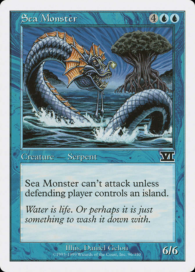 Sea Monster [Classic Sixth Edition] | I Want That Stuff Brandon