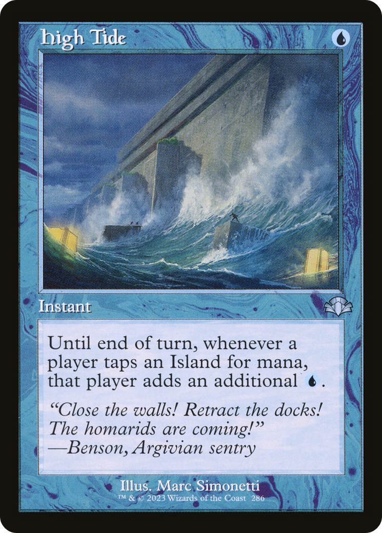 High Tide (Retro) [Dominaria Remastered] | I Want That Stuff Brandon