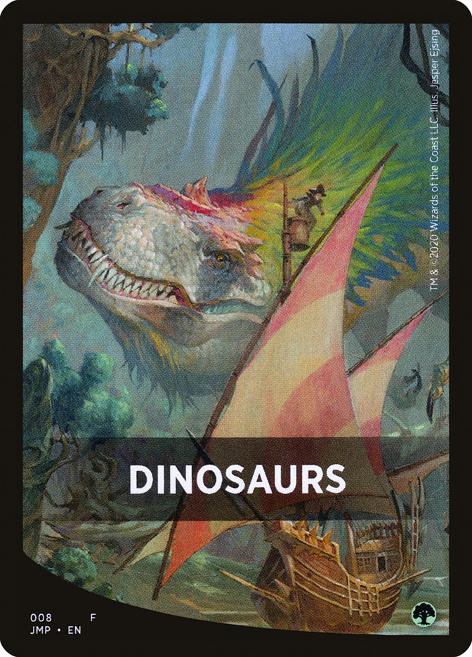 Dinosaurs Theme Card [Jumpstart Front Cards] | I Want That Stuff Brandon