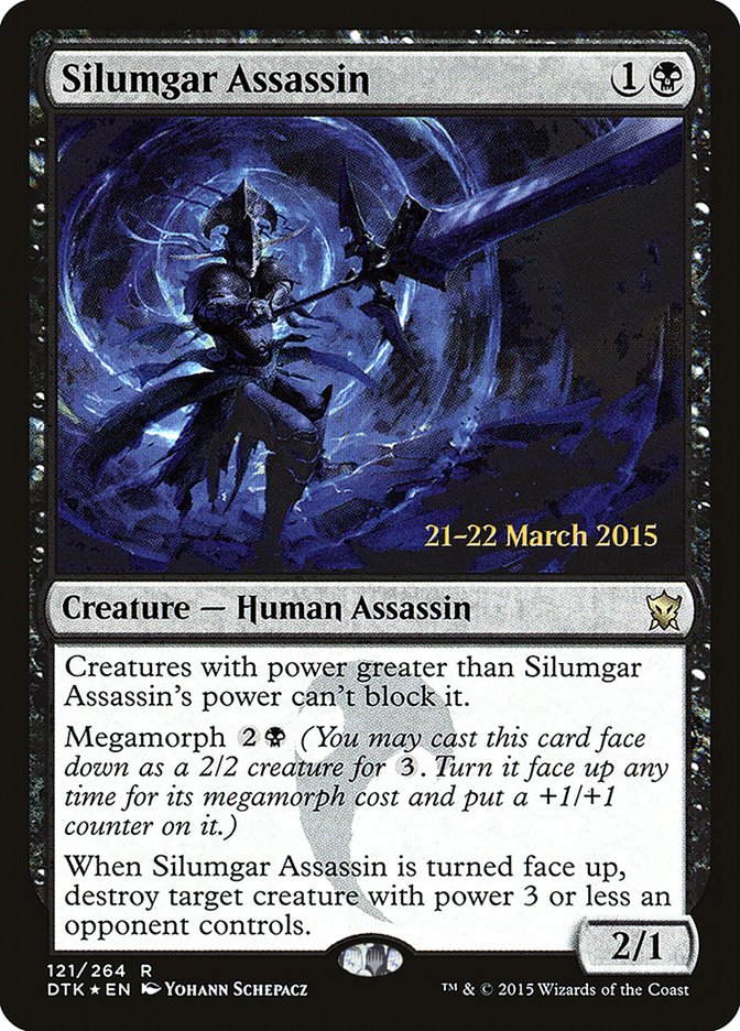 Silumgar Assassin [Dragons of Tarkir Prerelease Promos] | I Want That Stuff Brandon