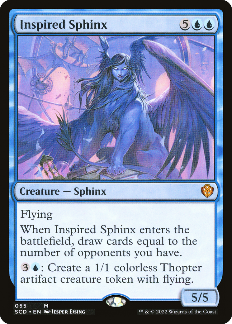 Inspired Sphinx [Starter Commander Decks] | I Want That Stuff Brandon