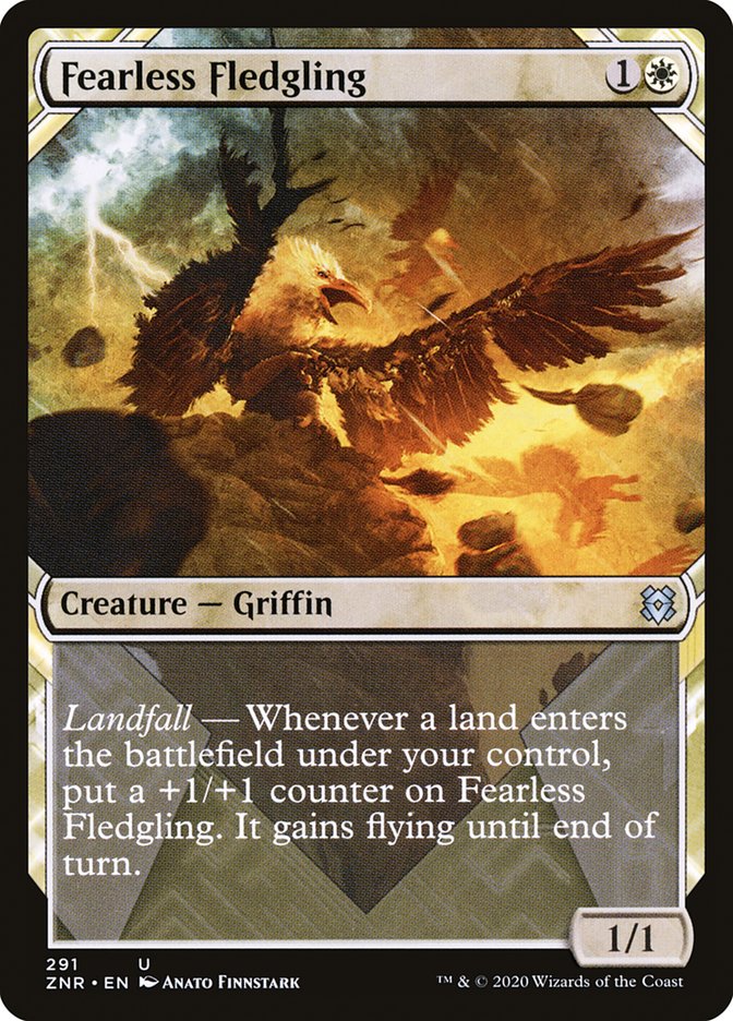 Fearless Fledgling (Showcase) [Zendikar Rising] | I Want That Stuff Brandon