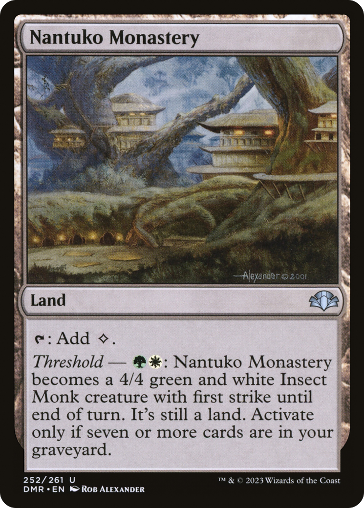 Nantuko Monastery [Dominaria Remastered] | I Want That Stuff Brandon