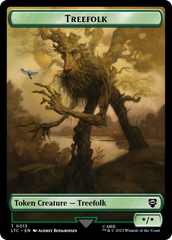 Treefolk // Food Token [The Lord of the Rings: Tales of Middle-Earth Commander Tokens] | I Want That Stuff Brandon