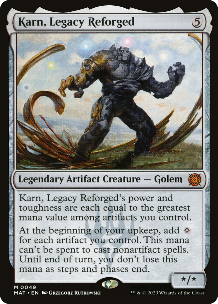 Karn, Legacy Reforged [March of the Machine: The Aftermath] | I Want That Stuff Brandon