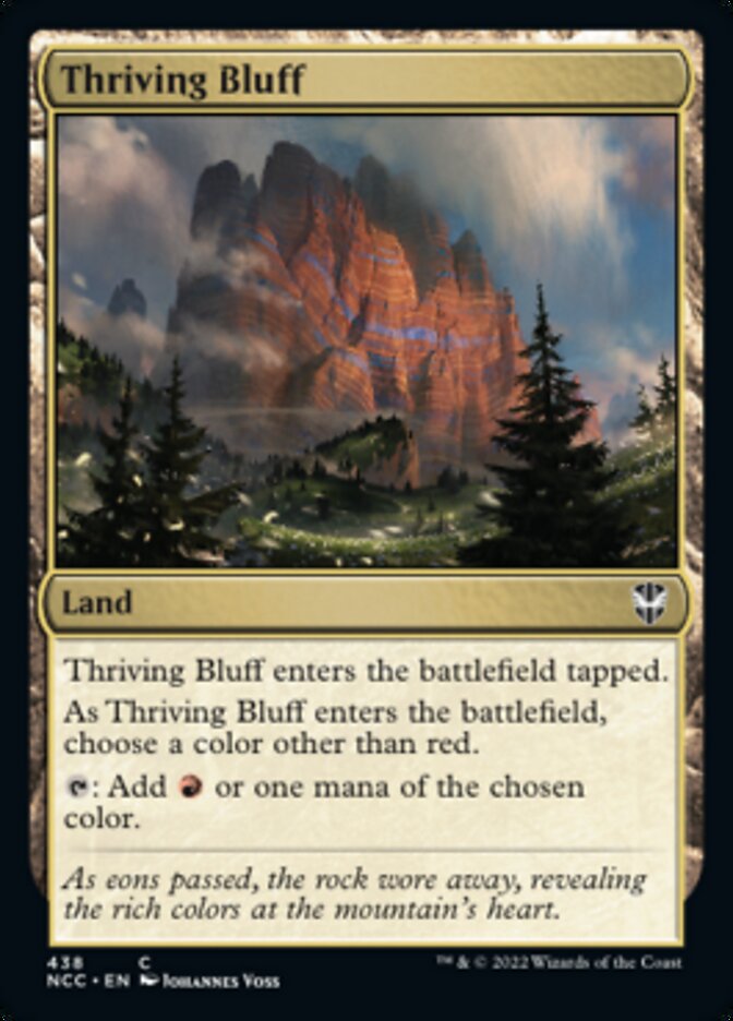 Thriving Bluff [Streets of New Capenna Commander] | I Want That Stuff Brandon