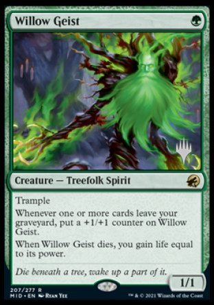 Willow Geist (Promo Pack) [Innistrad: Midnight Hunt Promos] | I Want That Stuff Brandon