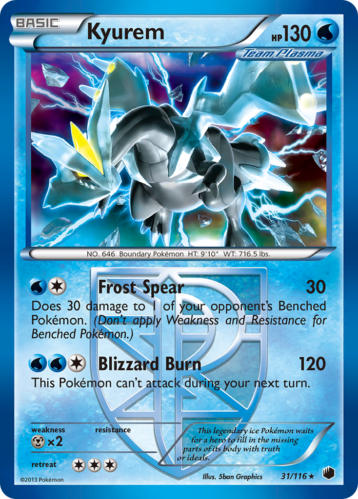 Kyurem (31/116) [Black & White: Plasma Freeze] | I Want That Stuff Brandon