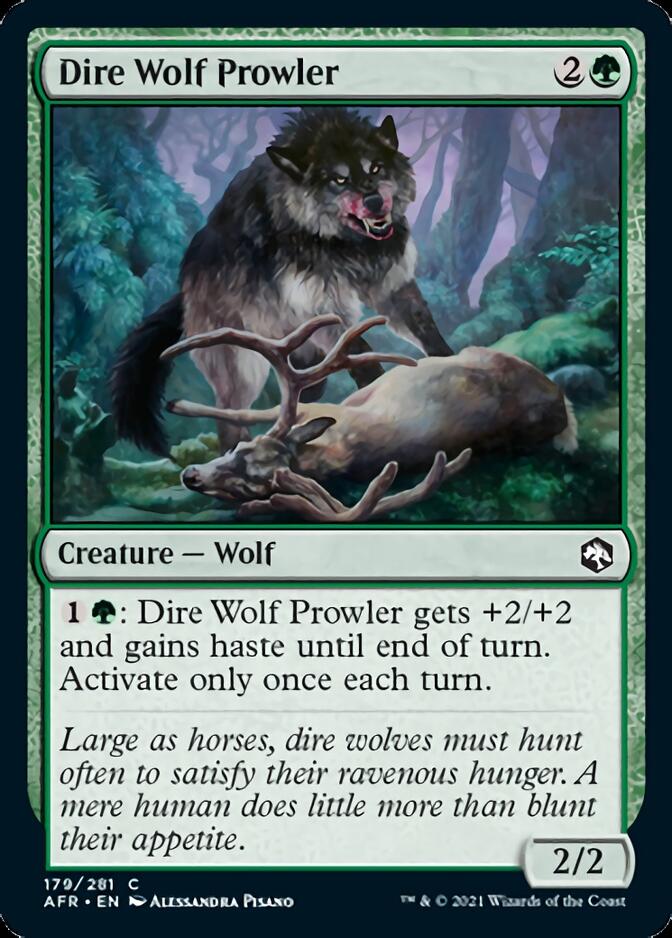 Dire Wolf Prowler [Dungeons & Dragons: Adventures in the Forgotten Realms] | I Want That Stuff Brandon