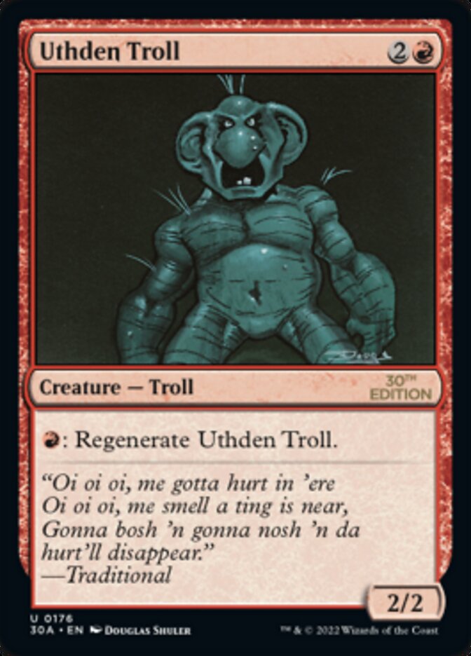 Uthden Troll [30th Anniversary Edition] | I Want That Stuff Brandon