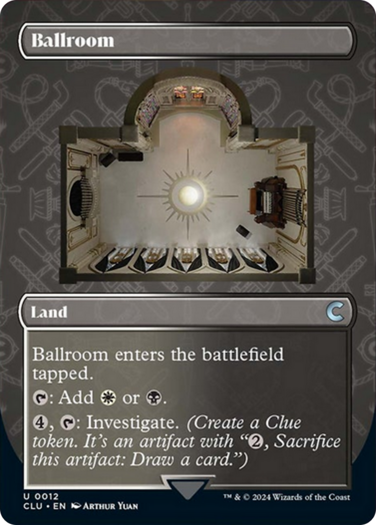 Ballroom (Borderless) [Ravnica: Clue Edition] | I Want That Stuff Brandon