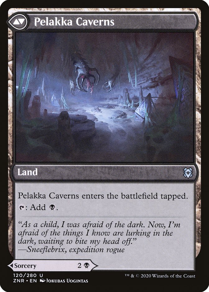 Pelakka Predation // Pelakka Caverns [Zendikar Rising] | I Want That Stuff Brandon