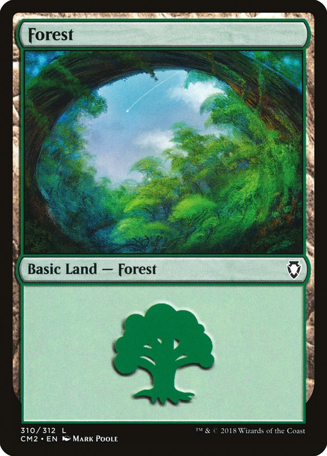 Forest (310) [Commander Anthology Volume II] | I Want That Stuff Brandon