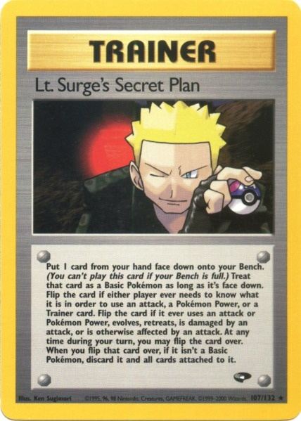 Lt. Surge's Secret Plan (107/132) [Gym Challenge Unlimited] | I Want That Stuff Brandon