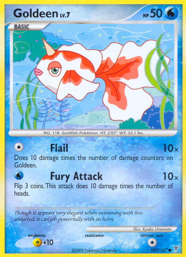 Goldeen (107/147) [Platinum: Supreme Victors] | I Want That Stuff Brandon