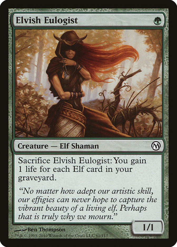 Elvish Eulogist [Duels of the Planeswalkers] | I Want That Stuff Brandon