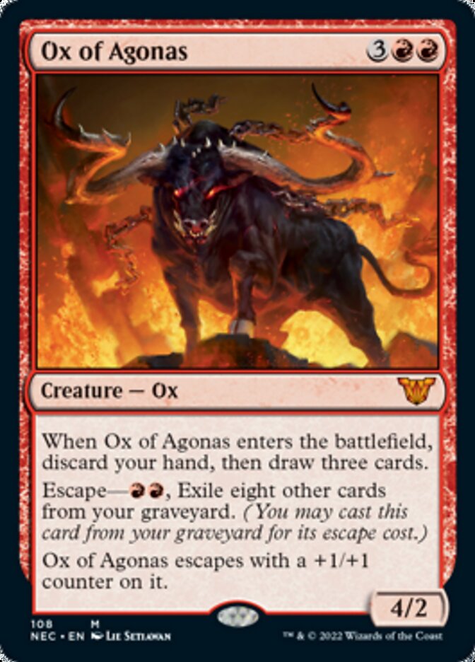 Ox of Agonas [Kamigawa: Neon Dynasty Commander] | I Want That Stuff Brandon