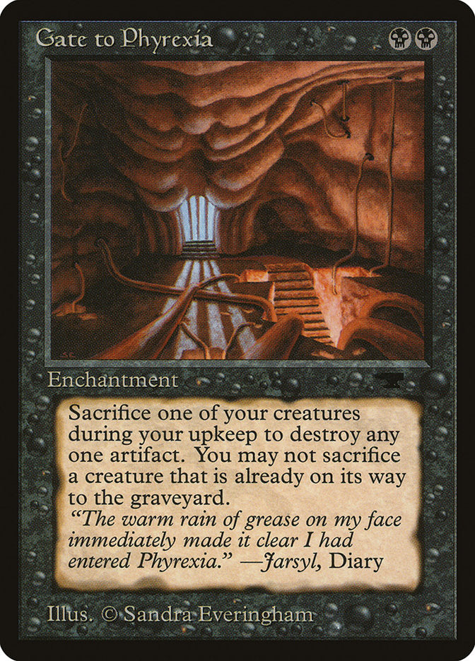 Gate to Phyrexia [Antiquities] | I Want That Stuff Brandon