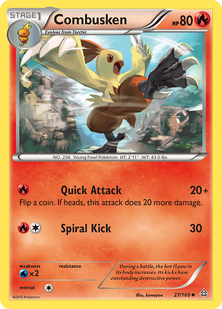 Combusken (27/160) [XY: Primal Clash] | I Want That Stuff Brandon