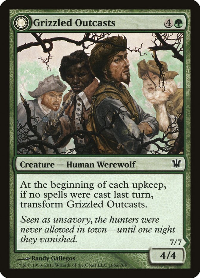 Grizzled Outcasts // Krallenhorde Wantons [Innistrad] | I Want That Stuff Brandon