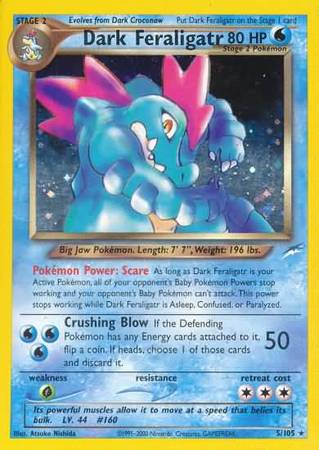 Dark Feraligatr (5/105) [Neo Destiny Unlimited] | I Want That Stuff Brandon